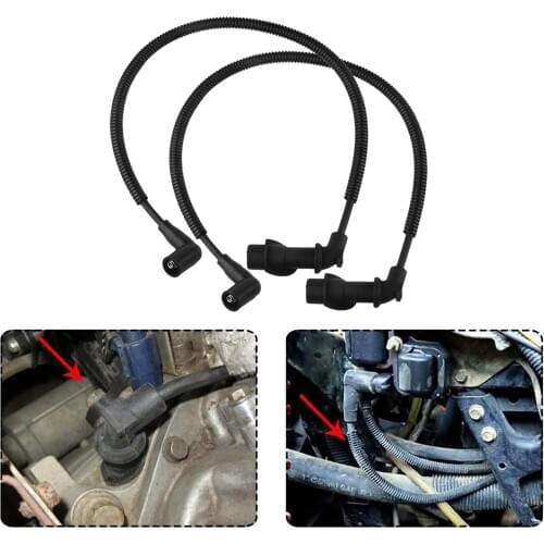 2Pcs Spark Plug Ignition Coil Wires Replacement for Ranger 800 4012439