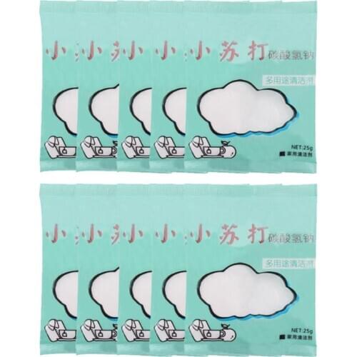 25g Decontamination Baking Soda Cleaner Powder Remove Stains Sodium Bicarbonate M68E