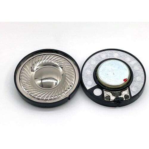 40MM 32 Ohm Headphone Speaker unit Composited Titanium Vocal Sound HiFi DIY Loudspeakers 116dB/W