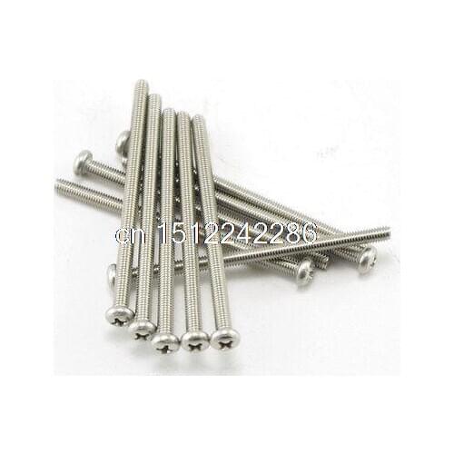50 Metric M3 50mm Stainless steel Cross Recessed Pan Head Screws