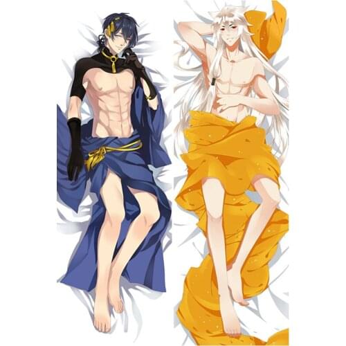 Anime Game Touken Ranbu Online Pillow Covers Mikazuki Munechika Kogitsunemaru Dakimakura 3D Double-sided Bed Hug Body Pillowcase