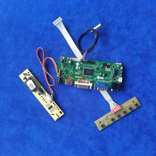 DIY Kit LCD display 2CCFL 20-Pin LVDS 1024*768 MNT68676 controller driver board HDMI-compatible DVI VGA Fit G150X1/M150X4/M150X5