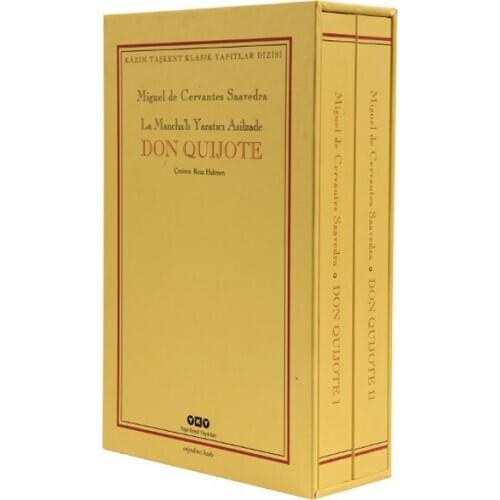 Don Quijote (2 Volume Set) Miguel de Cervantes Saavedra Building Credit Publications (TURKISH)