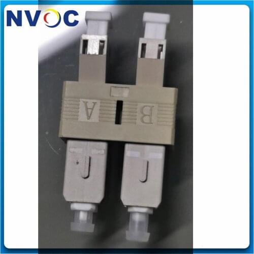 Duplex SC Male to LC Female MM Fiber Optic Hybrid Adapter Connector SC-LC Multi-Mode(MM-50/125) Fiber Optical Adaptor