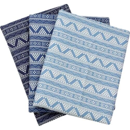 Denim fabric Jeans Washing Cloth Jacket Shirts Dress Thick Denim Summer Thin DIY Patchwork Fabric Quilting Sewing