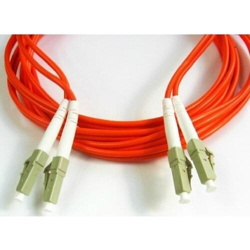 LC-LC multimode fiber cable 10 meters twin core optical fiber DM