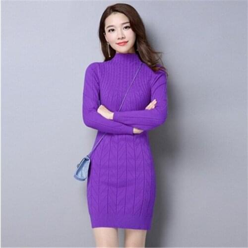 Lovepeapomelo Fashionable Knitted Dresses