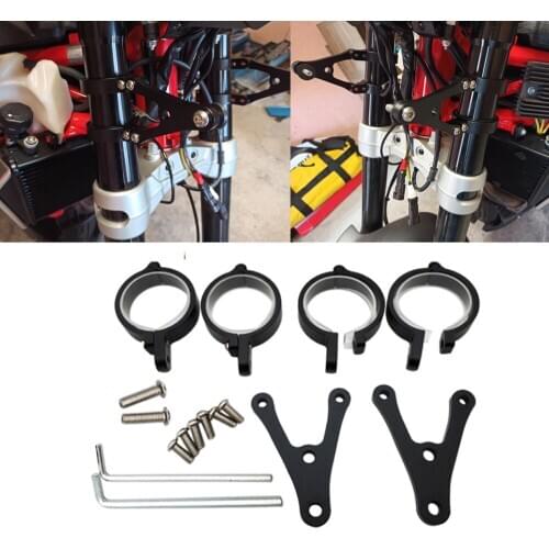 Moto Accessories 7 inch Headlight housing bucket Motorcycle Headlamp Mouting Bracket Adjustable Holder fixed two sides Universa