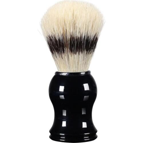 Mens Nylon Bristle Shave Brush Shaving Brush Natural Boar Bristles Shaving Brush Shaving Brush Metal Resin Handle