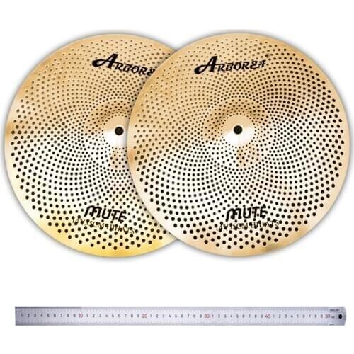 Arborea Glod-plating Mute Cymbal 14"hihat