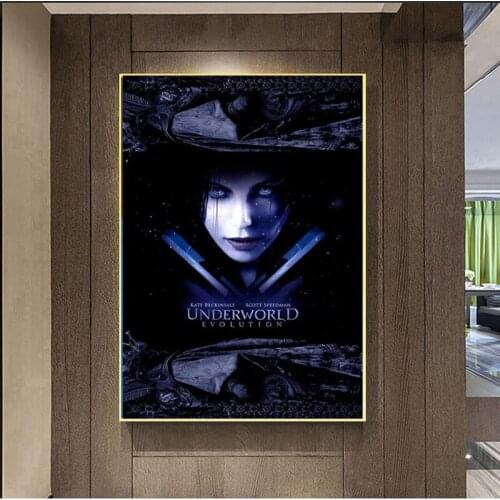 New hot 5D DIY Full Square/Round Diamond Painting Movie Poster Underworld 3D Diamond Embroidery Cross Stitch Mosaic Home Decor