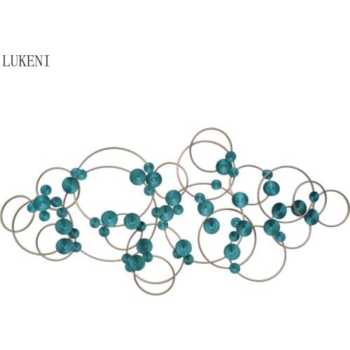 New Wall Accessories Background Wall Creative Wrought Iron Living Room Home Wall Decoration Ornaments