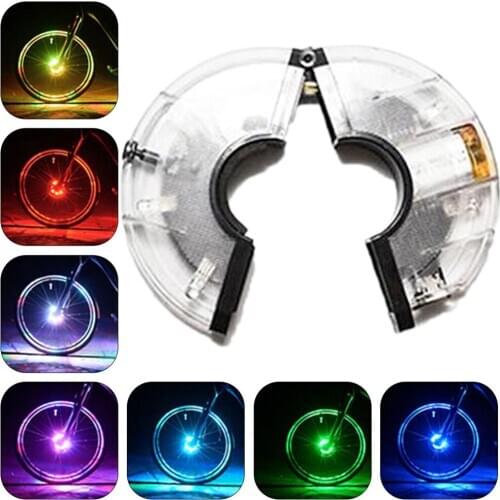 New Child and Adult Rechargeable LED Bicycle Wheel Bicycle Light Single Wheel Spoke Light Decorative Light