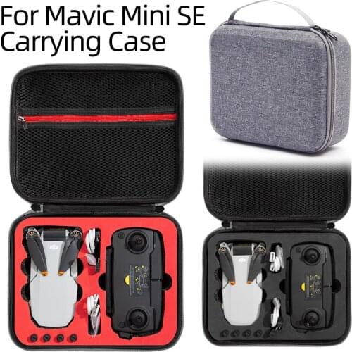 For DJI Mini SE Portable Storage Bag Travel Outdoor EVA Waterproof Carrying Case Zipper Handbag for DJI Mini SE Drone Accessory