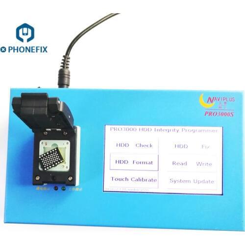 Naviplus Pro3000S NAND Programmer Hard Disk Error Repair For iPhone 4 5 6 6P For iPad 2 3 4 5 6 Air Mini Read Write Serial