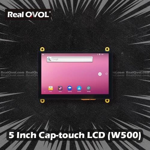 RealQvol FriendlyELEC 5inch LCD Display with Capacitive Touch W500