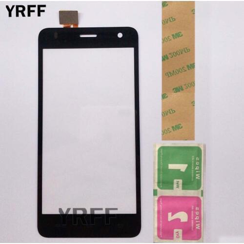 Touch Screen Panel For Fly IQ4512 IQ 4512 EVO Chic 4 Quad Touch Screen Glass Digitizer Panel Front Glass Lens Sensor 5.0" Mobile