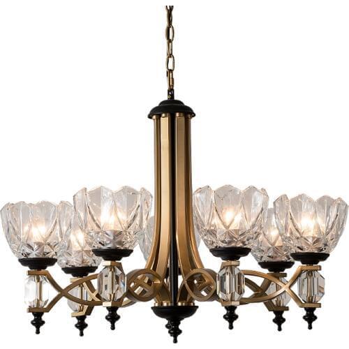 Modern Chandelier Lighting Nordic Design luxury living room light Vintage bedroom art led lamp Dining Room glass chandelier