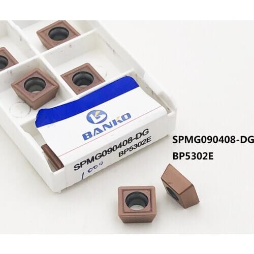 SPMG090408 DG B18K BP5302E carbide inserts turning tool Teagutec metal lathe tool SPMG 060204 CVD+PVD turning insert lathe part