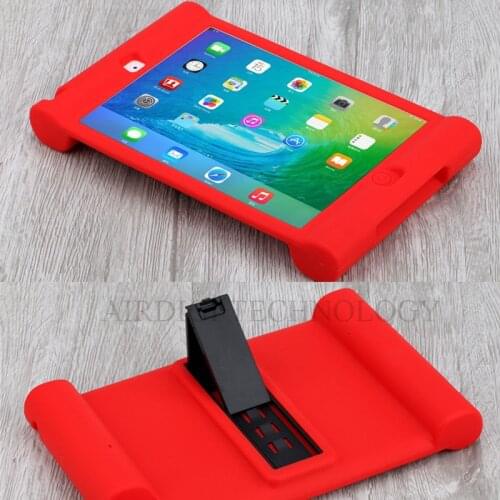 For APPLE IPAD MINI 4 5 7.9" Case Shockproof Silicone Cover with Kickstand for School Kids Gamer A1538 A1550 A2133 A2124 A2126