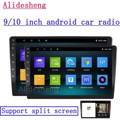 Universal 2 Din 9 inch 10 inch Android Car radio Multimedia Video Player 2din GPS Bluetooth-compatible Stereo Audio video player