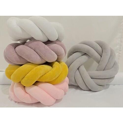 Knot Pillow Decorative Cushion Home Bed Room Decor Office Sofa Decoration for Modern