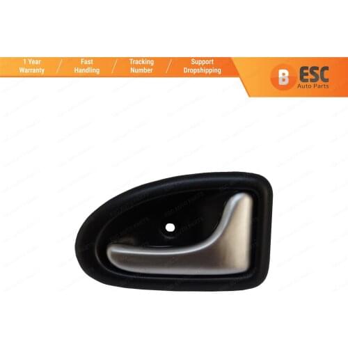 ESC EDP80 Interior Door Handle; Front or Rear Right Doors; Chrome Plated for Renault Clio 2; renault Scenic 1; Renault Trafic
