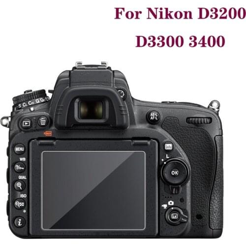 Camera Tempered Glass LCD Screen Protector For Nikon D3200 D3300 3400 D3500 D3600 KS-2