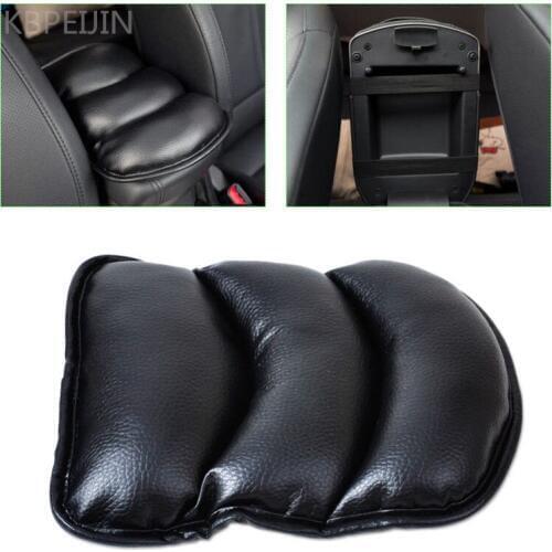 Accessories Car Leather Central Arm Rest Seat Box Padding for Audi a4 a3 q5 q7 a5 b6 b8 a6 c5 b7 c6 a8 tt Car styling