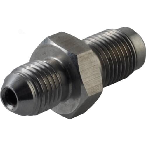 AN3 to M10x1 ,an3 to M12x1.0 Male Bubble Flare Stainless Steel Brake Hose Clutch Line Oil Hose fitting Adapter