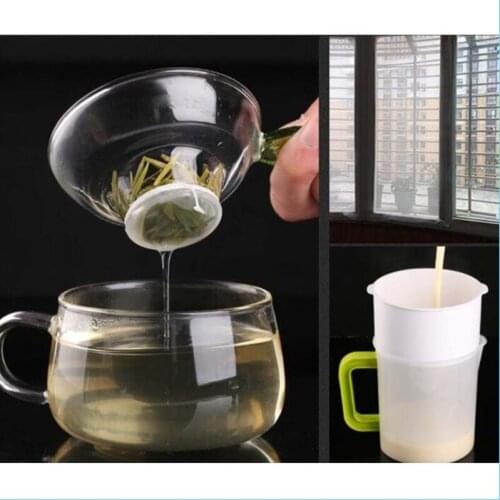 Soy milk wine filter bag nut milk bag tea coffee oil yogurt filter mesh kitchen food reusable nylon filter bags filter