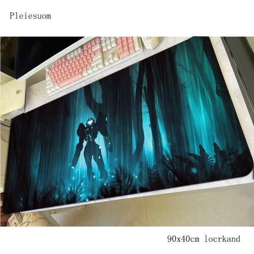 Metroid mousepad Customized gaming mouse pad 90x40cm pc computer gamer accessories mat Personality laptop desk protector pads