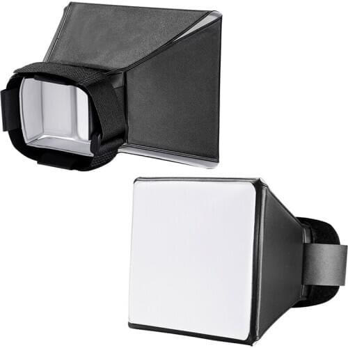 Mini Softbox Diffuser for DSLR Flash Speedlite Speed Light Portable Photography Flash Softbox Diffuser CANON 6.5\" 10x13cm