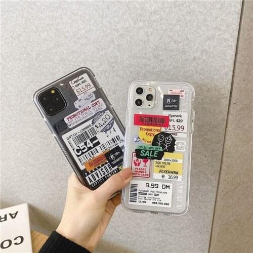 PINZHENG Fashion Phone Case For iPhone 7 8 Plus Soft Silicone Protective Cover For X XS XR 11 12 Pro Max Mobile Phone Case