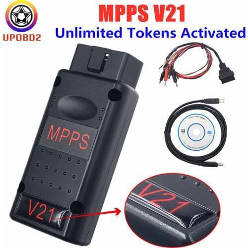 MPPS V21 MAIN + TRICORE + MULTIBOOT EDC Flash/Eeprom Checksum Support EDC17C46 and EDC17C64 OBD2 Car Diagnoistic Interface