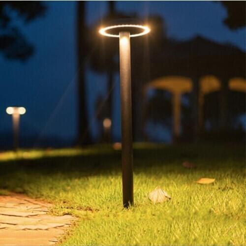 New Style Waterproof LED Garden Lawn Lamp Modern Aluminum Mushroo Light Outdoor Courtyard villa landscape lawn bollards light