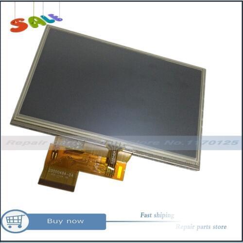 Original 5.0" For Garmin Fleet 590 Lcd screen Display with Touch Screen Panal Digitizer Glass