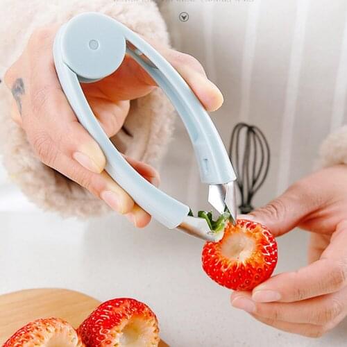 Pineapple Eye Peeler Stainless Steel Remover Clip Pedicle Stem Picker Strawberry Tomato Picking Knife Tweezers Kitchen Tool