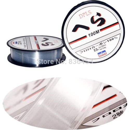 100m 5pcs/lot Daiwa Super Nylon Monofilament Line Clear Fly Nylon Fishing Line Sink For Fishing Hook Fishing wire