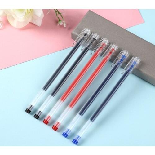 Large-capacity neutral full needle head 0.5mm pen one-time student examination signature pen office literature education prizes