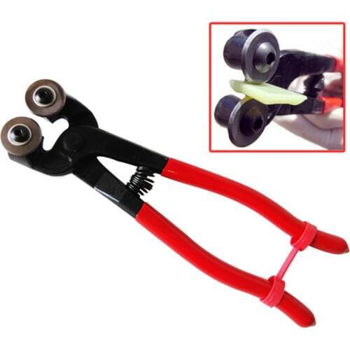 Glass Mosaic Tile DIY Manual Round Pliers Cutter for Home DIY Decoration Mercantile Wheeled Nipper