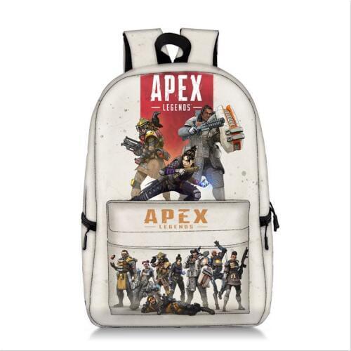 Women Backpack Game Apex legends Cartoon Backpack School Bags for Teenage Bookbags Laptop Shoulders Bags Rucksack