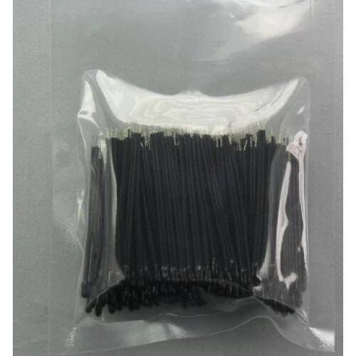 Fast Free Ship 50pcs/lot NTC Thermistor and Temperature Sensor 10k 1% 3950 Total 75mm length 28# 10k ntc Thermistor