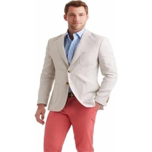 TPSAADE The Latest Coat Pant Designs Casual Custom Best Man Slim Fit Beach Men Suits Summer Blazer 2 Pieces Tuxedo Masculino