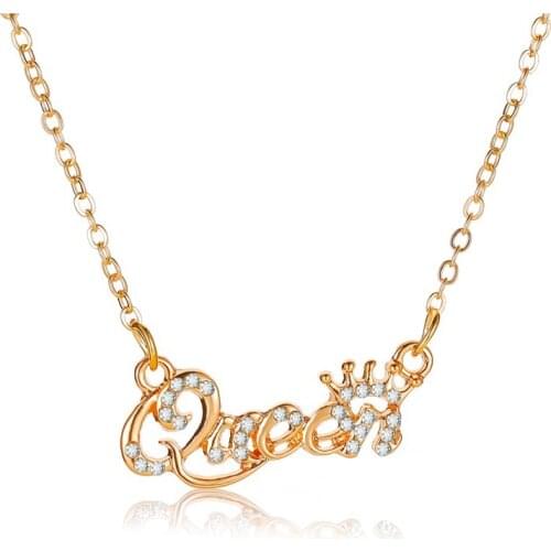 Letter Necklace Girlfriend Gifts Necklaces for Women Charms Chain Necklace Choker Fashion Necklace Collier Femme naszyjnik