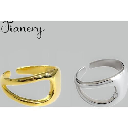 Punk Vintage Circle Irregular Rings For Women Boho Female Charms Jewelry Men Antique Knuckle Ring Fashion Party Gift