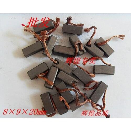 Car Generator Carbon Brush Heater Blower High Quality Start Up Engine Motor Auto parts 8*9*20mm