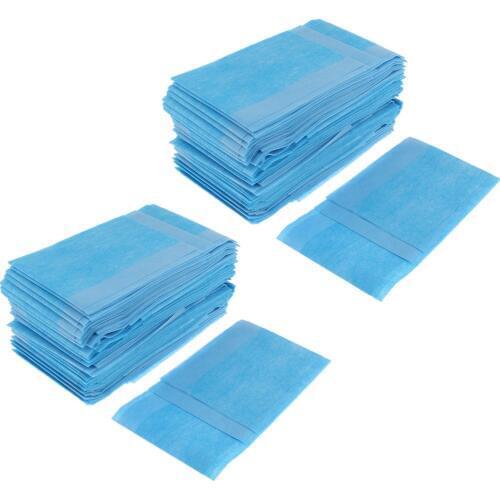 120pcs /pack Blue Disposable Non-Woven Underpad Incontinence Anti-seepage Bed Pad