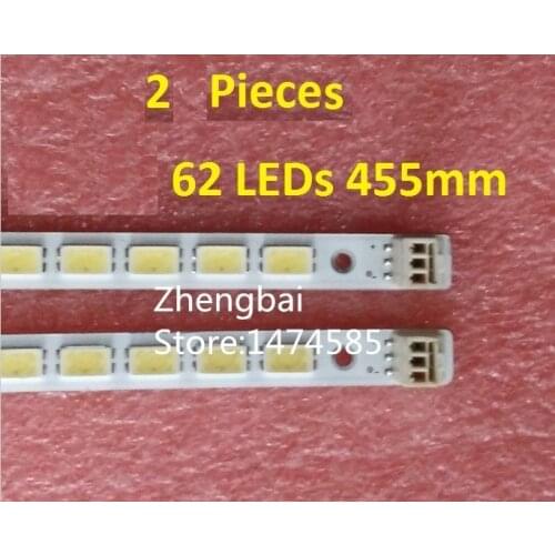 2 Piece/lot for sony KDL-40EX520 LED backlight bar LJ64-02826A STS400A42_62LED_REV.1 62 LEDs 455mm