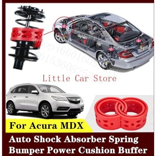 2PCS Front Rear Suspension Shock Bumper Spring Coil Cushion Buffer For Acura MDX
